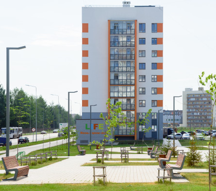 Первые дома КСМ в Урванцево