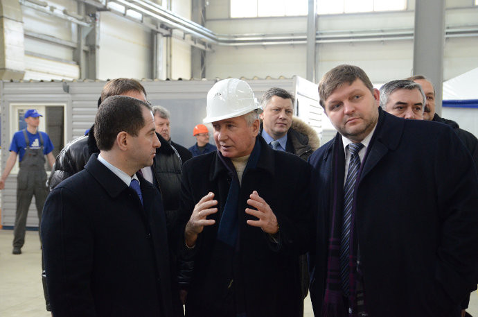 Визит Полпреда Президента России на завод «Европанель».