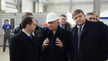 Визит Полпреда Президента России на завод «Европанель».
