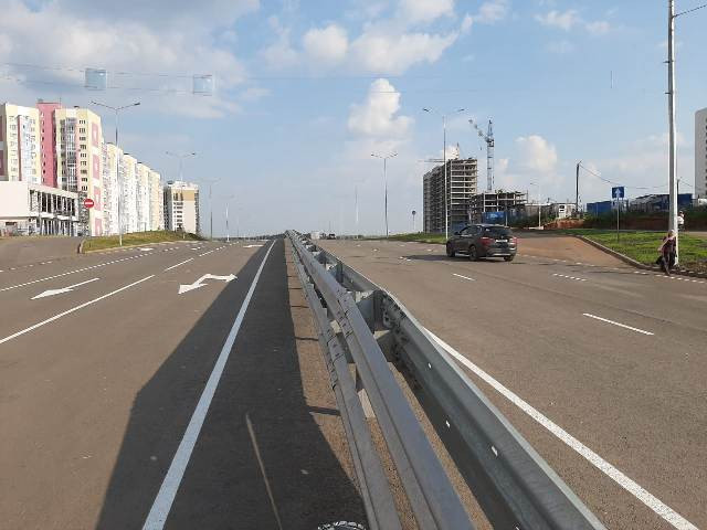 Открыто движение по новому путепроводу в "Чистых прудах"!