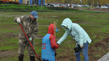 Благоустройство сквера «Молодежный» в Чистых прудах продолжается!