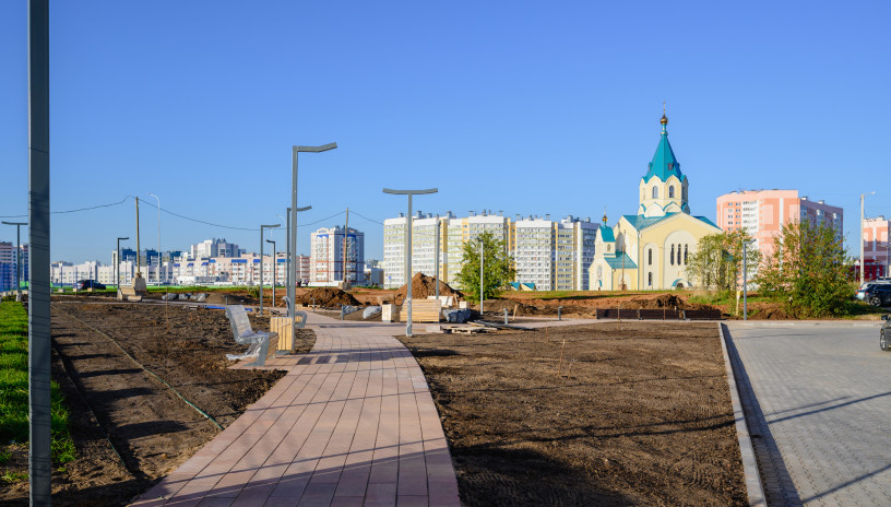 Благоустройство сквера в Чистых прудах: КСМ создает уютное пространство для отдыха