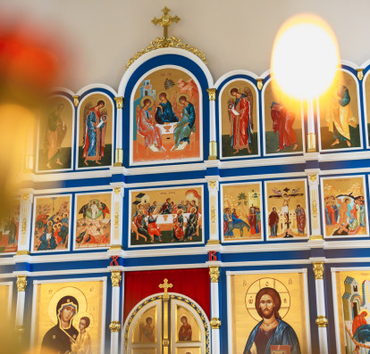 В Чистых прудах освятили Храм в честь Рождества Пресвятой Богородицы
