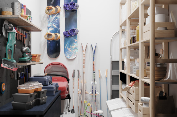 Кладовые в доме