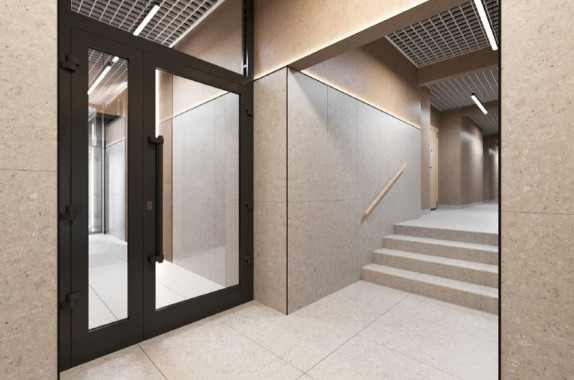 Подъезды с дизайнерской отделкой