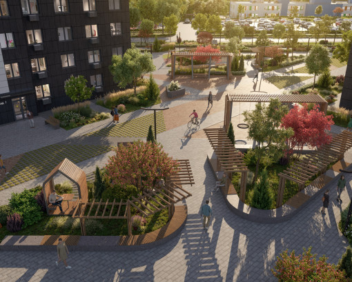 Безопасный двор без машин